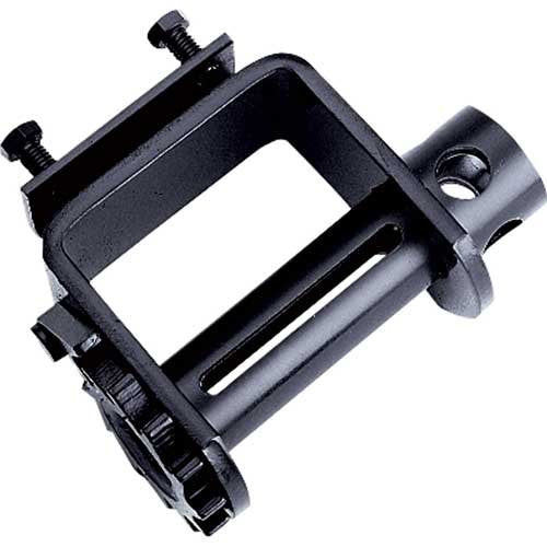 SECULOK 5PK Standard Portable Winches 4 inch, 2 Set Screws for Bolt-On Bottom Mount Application, on Flatbeds and Trucks, Black