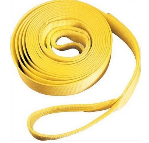 SECULOK Tow Strap 2" x 9’, Recovery Strap, Poly Web Sling with Reinforced Loops, Vehicle Recovery Rope, Lifting Strap, 15,000 LBS WLL Tree Saver for Rigging, Moving, Towing, Hoisting