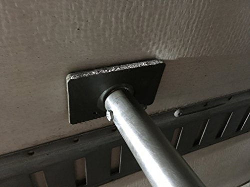 SECULOK Round Tube Adjustable Load Bar/Cargo Bar with 2''X4'' Pads