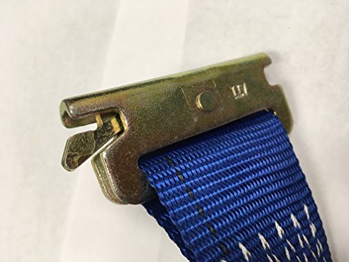 SECULOCK 2''x20' Logistic Cam Buckle Straps, E-Track Straps