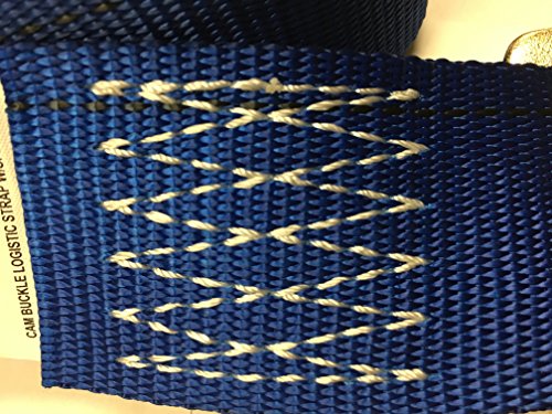 SECULOCK 2''x20' Logistic Cam Buckle Straps, E-Track Straps