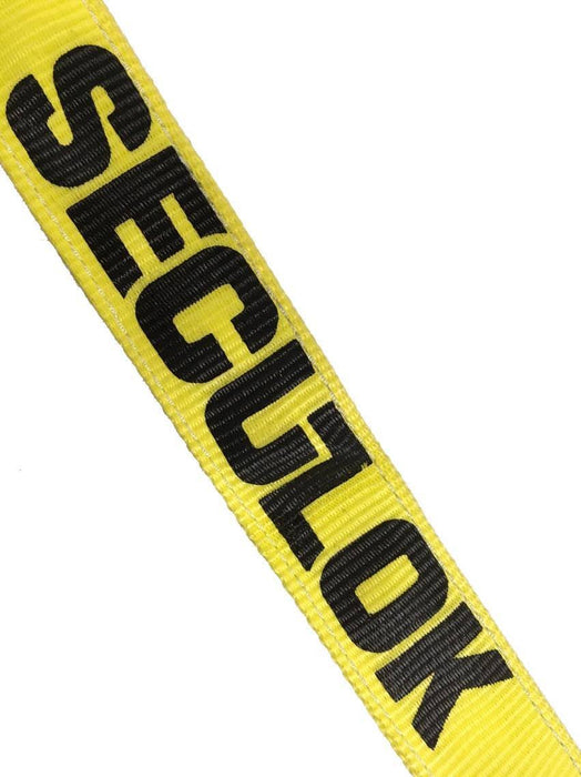 SECULOK Tow Strap 2" x 9’, Recovery Strap, Poly Web Sling with Reinforced Loops, Vehicle Recovery Rope, Lifting Strap, 15,000 LBS WLL Tree Saver for Rigging, Moving, Towing, Hoisting