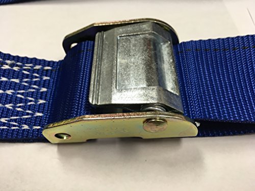 SECULOCK 2''x20' Logistic Cam Buckle Straps, E-Track Straps