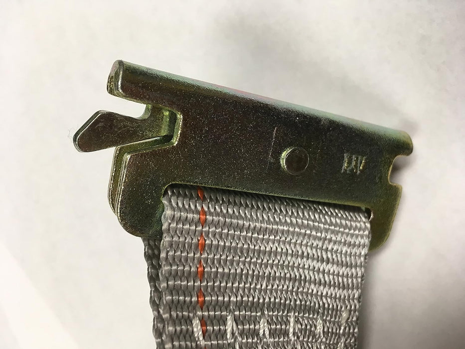 SECULOK 2" x 16' Logistic Ratchet Etrack Strap with E/A Series Spring Fitting